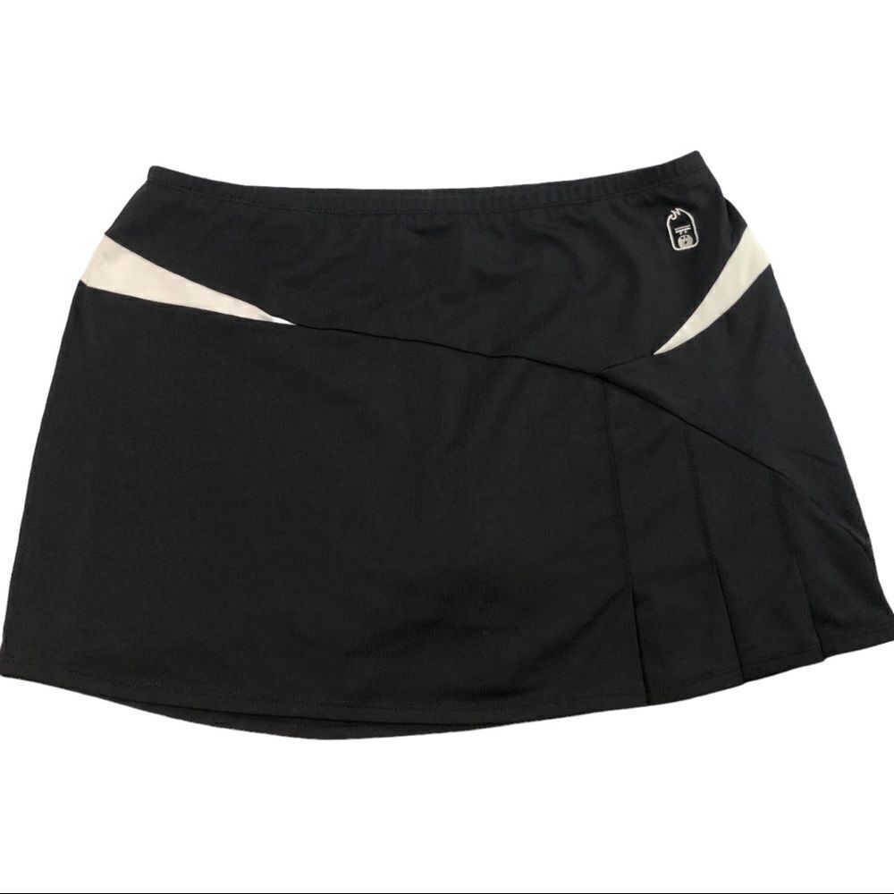 Duc Tennis Skirt/skort Black/White Size Large